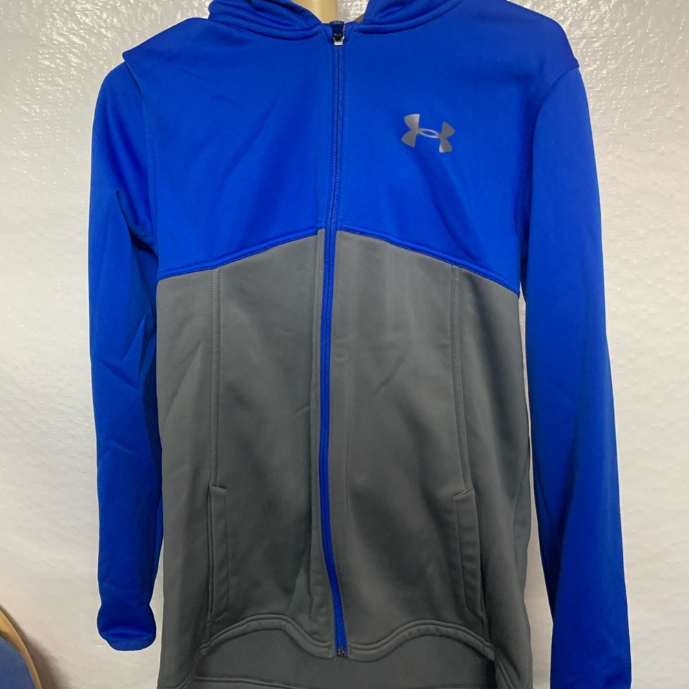 Under Armour Zip Up Hoodie Boys Size XL